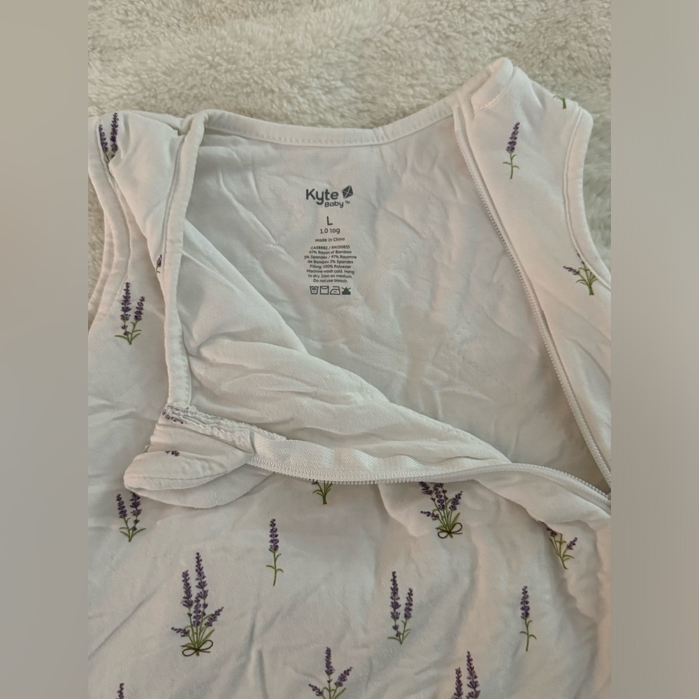 Kyte baby lavender bushels sz L sleep sack